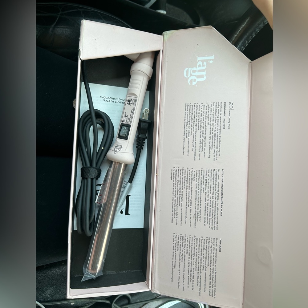Lánge Titanium Curling Wand